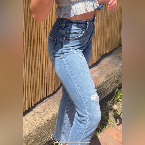 Pilcro Anthropologie Jeans Straight Leg - Picture 7 of 8